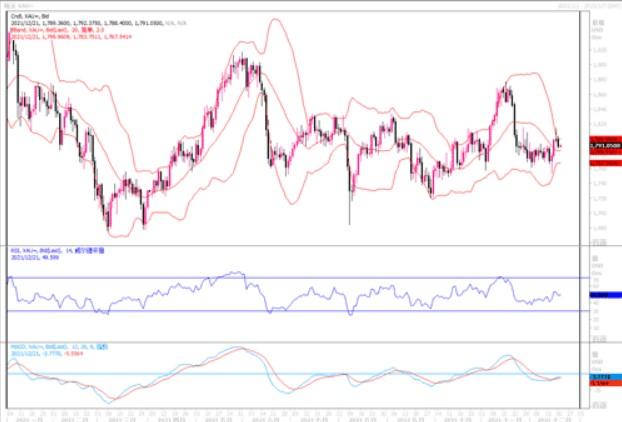 黄金市场分析：圣诞假日来临 黄金基本持稳