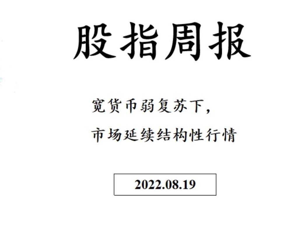 三立期货股指周报：宽松货币弱复苏下，市场延续结构性行情