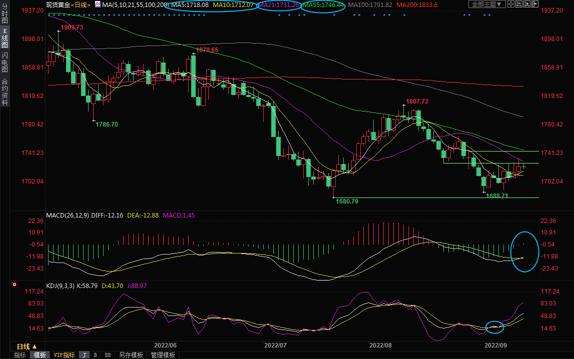9月13日现货黄金交易策略：美国CPI数据来袭，仍需警惕空头反扑